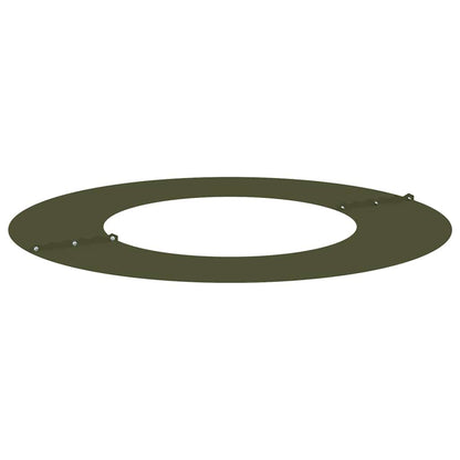 lämplig för Flat Trädringar 5 pcs Olivgrön Ø40 / 70 cm Stål