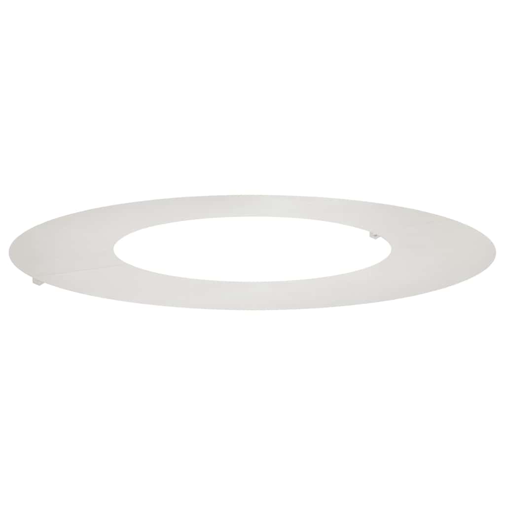 lämplig för Flat trädring Silver Ø40 / 70 cm Rostfritt stål