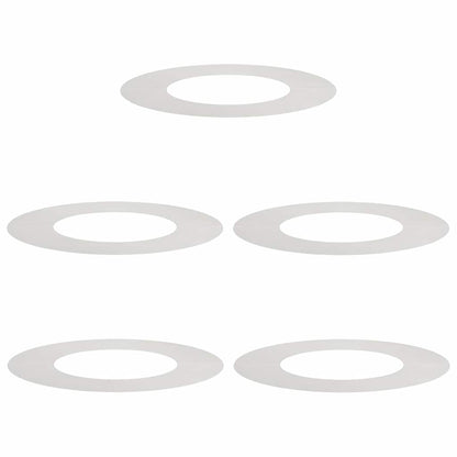 lämplig för Flat Trädringar 5 pcs Silver Ø40 / 70 cm