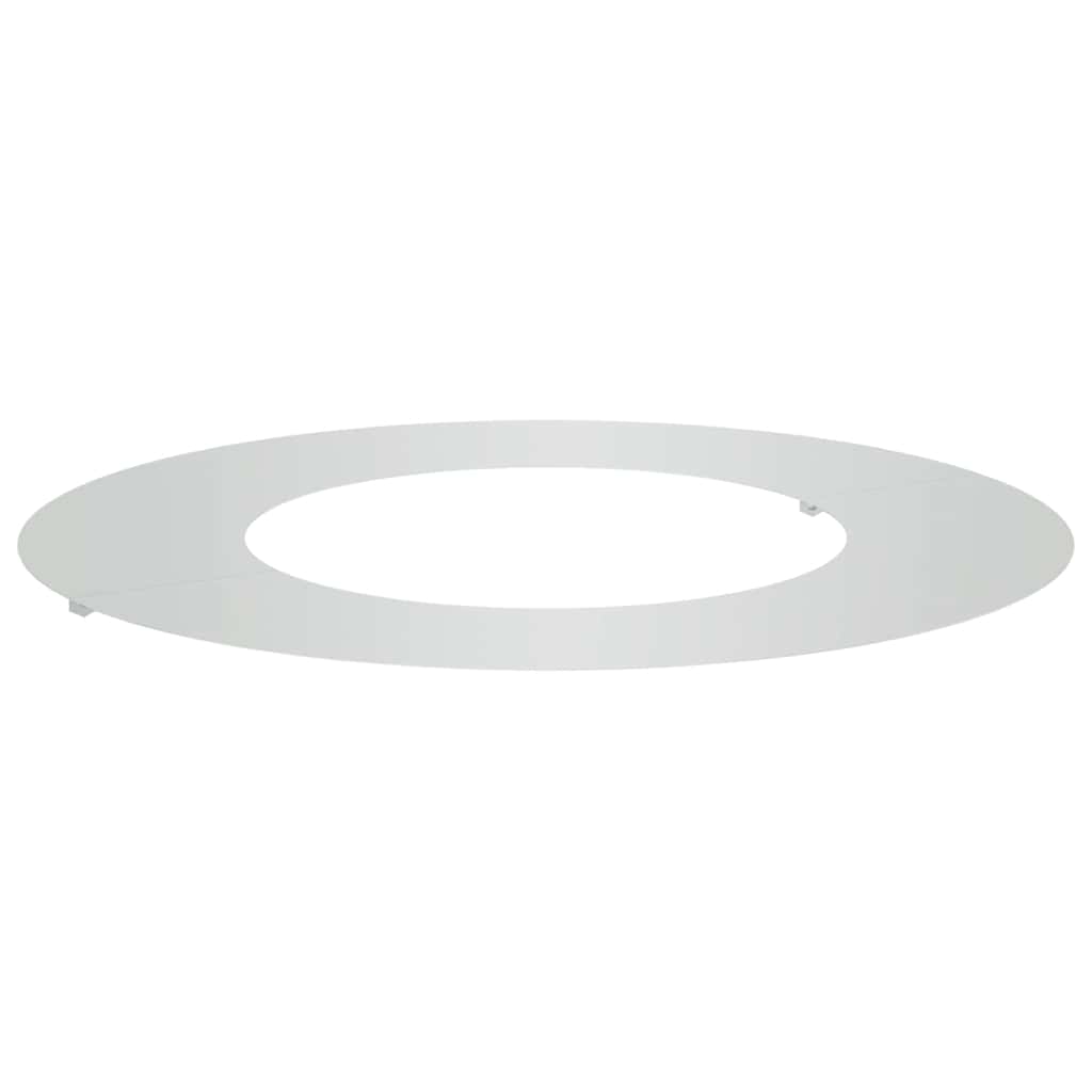 lämplig för Flat trädring Silver Ø40 / 70 cm Galvaniserat stål