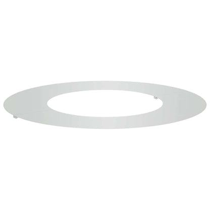 lämplig för Flat trädring Silver Ø40 / 70 cm Galvaniserat stål