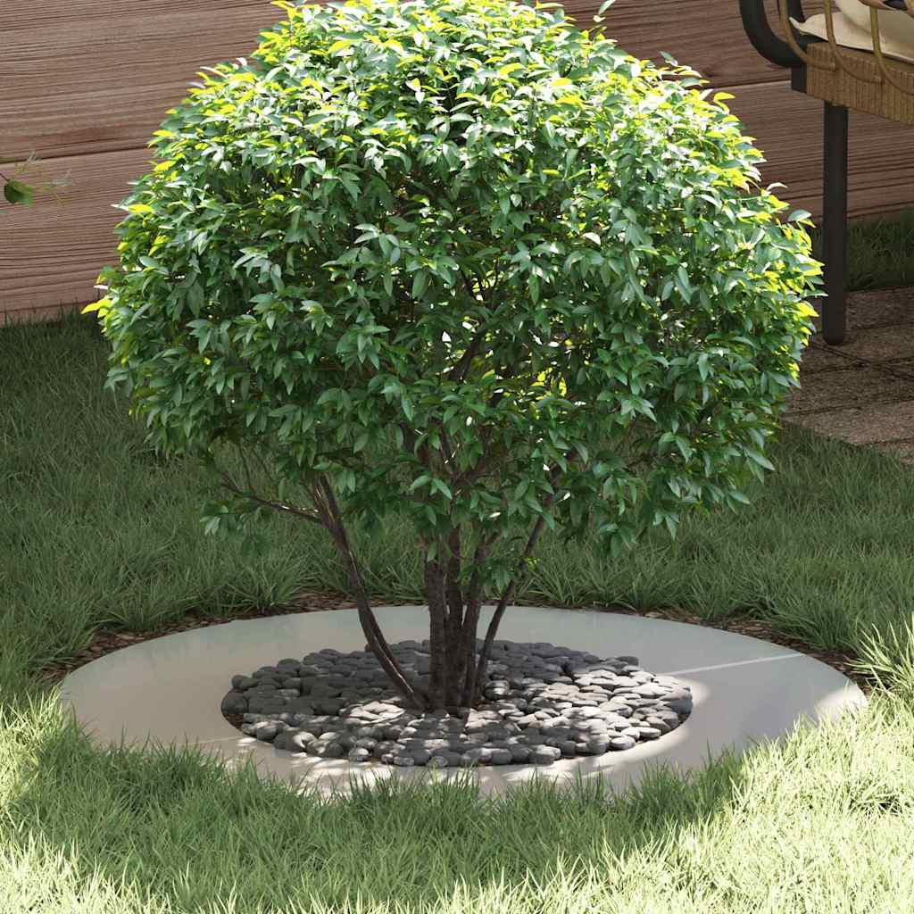 lämplig för Flat Trädringar 5 pcs Silver Ø40 / 70 cm