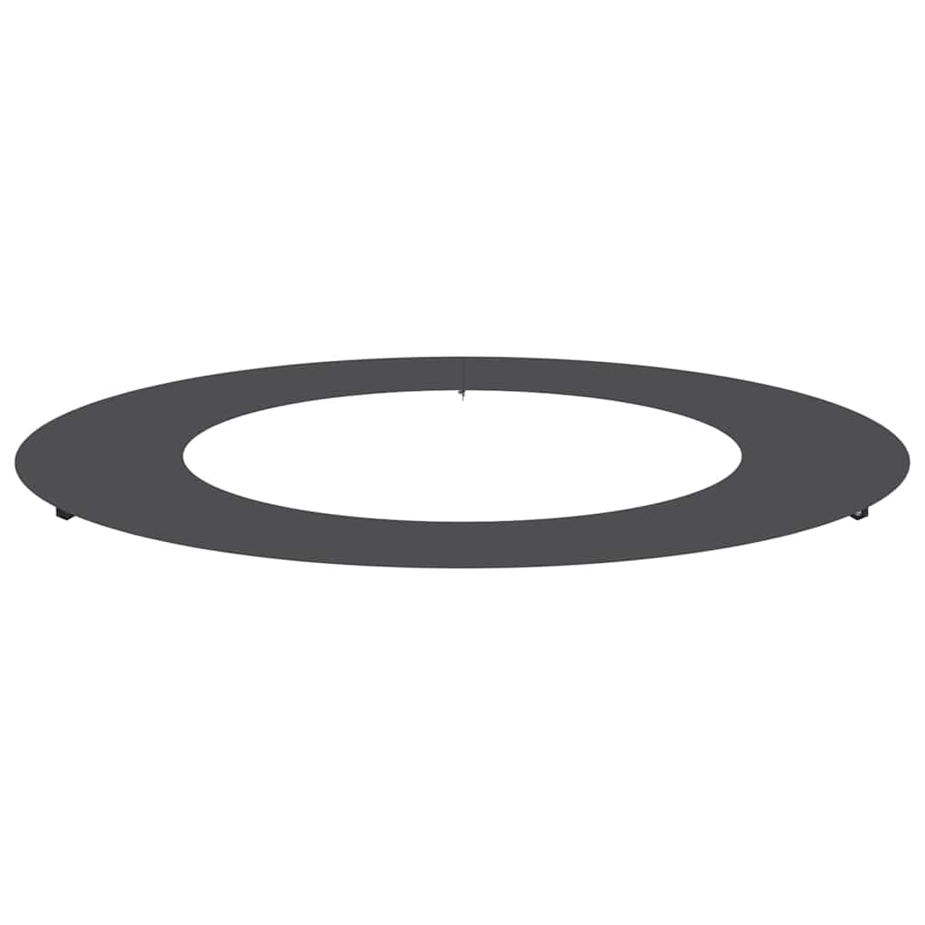 lämplig för Flat trädring Svart Ø50 / 80 cm Stål