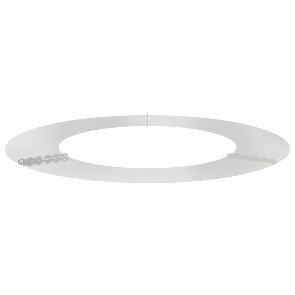 lämplig för Flat Trädringar 5 pcs Silver Ø50 / 80 cm