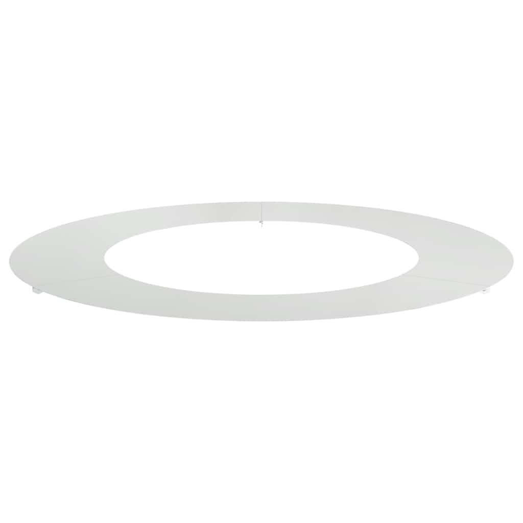 lämplig för Flat trädring Silver Ø50 / 80 cm Galvaniserat stål