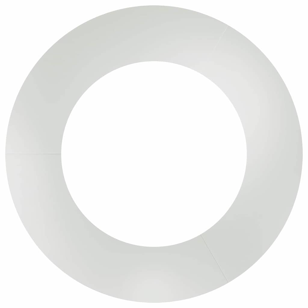lämplig för Flat trädring Silver Ø50 / 80 cm Galvaniserat stål