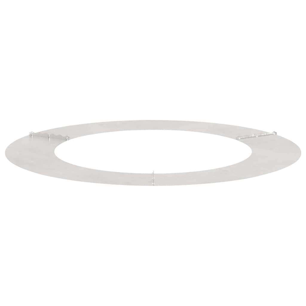 lämplig för Flat Trädringar 5 pcs Silver Ø60 / 90 cm