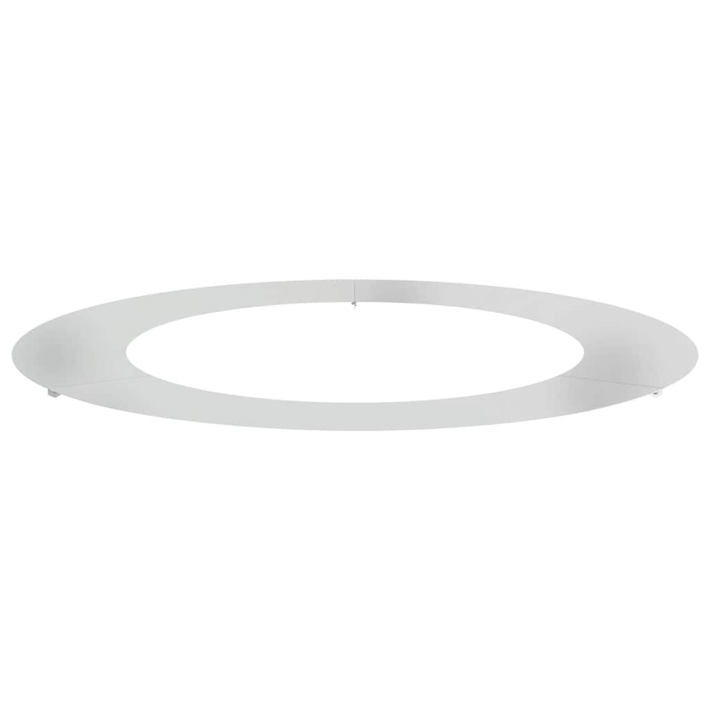 lämplig för Flat trädring Silver Ø60 / 90 cm Galvaniserat stål