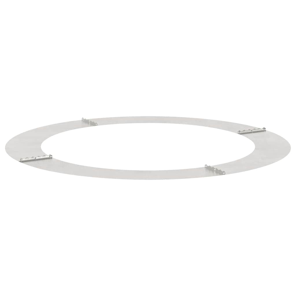 lämplig för Flat Trädringar 5 pcs Silver Ø90 / 120 cm