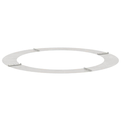 lämplig för Flat Trädringar 5 pcs Silver Ø90 / 120 cm