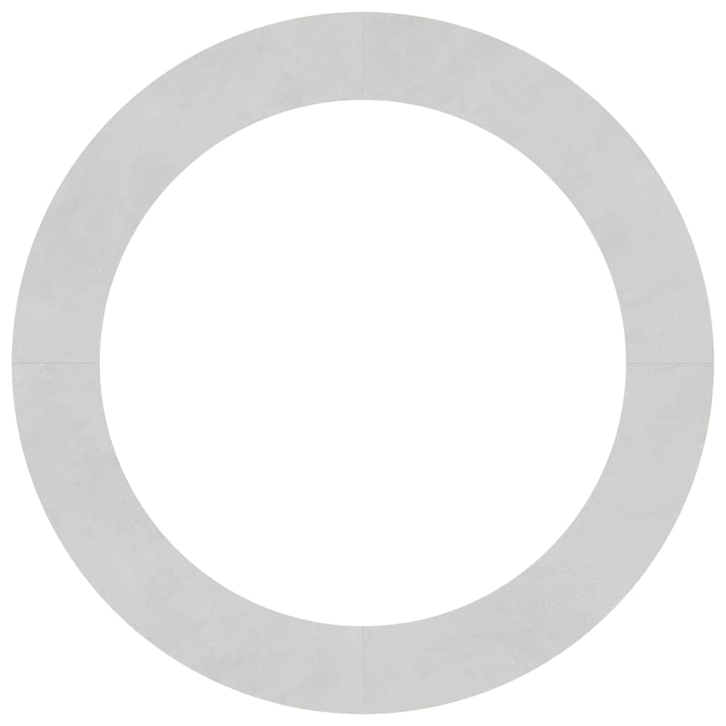 lämplig för Flat Trädringar 5 pcs Silver Ø90 / 120 cm