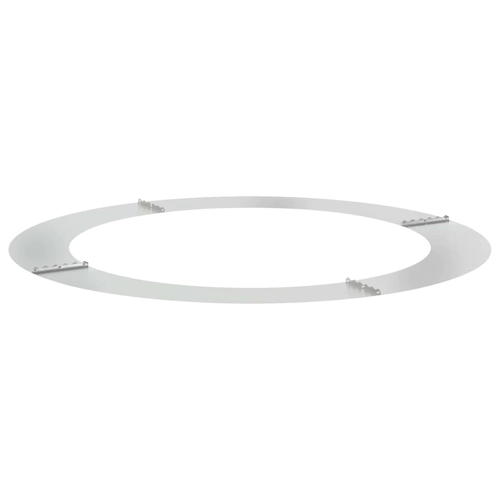 lämplig för Flat Trädringar 5 pcs Silver Ø90 / 120 cm
