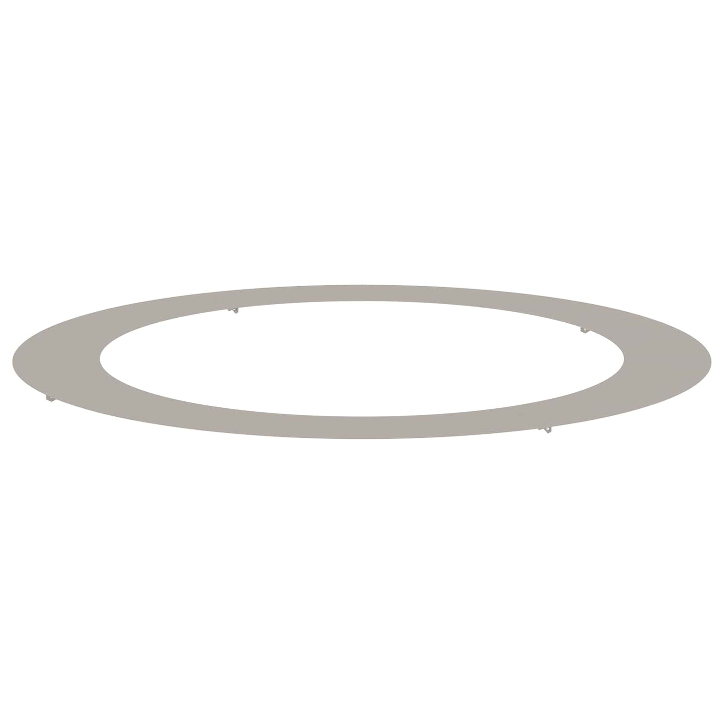 lämplig för Flat trädring Brun Ø90 / 120 cm Väderbeständig stål