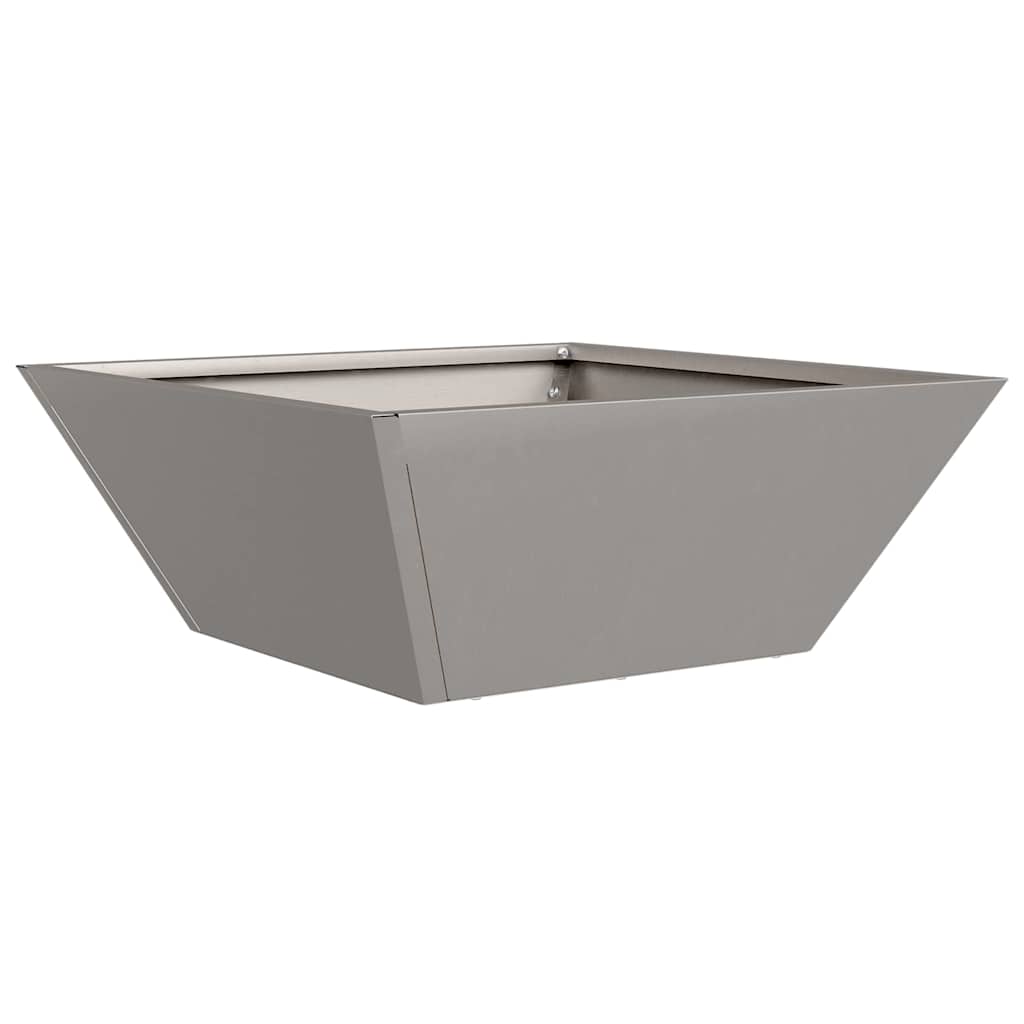 Trädgårdsplanterare Rostig 40 x 40 x 15 cm Väderbeständig stål