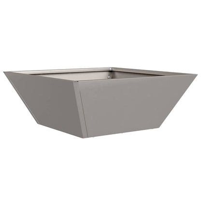 Trädgårdsplanterare Rostig 40 x 40 x 15 cm Väderbeständig stål