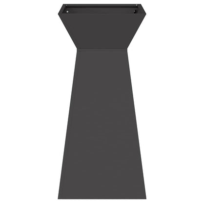 Pelarkrukor 2 pcs Svart 35 x 35 x 73 cm