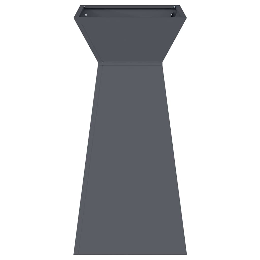 Pelarkrukor 2 pcs Antracit 35 x 35 x 73 cm