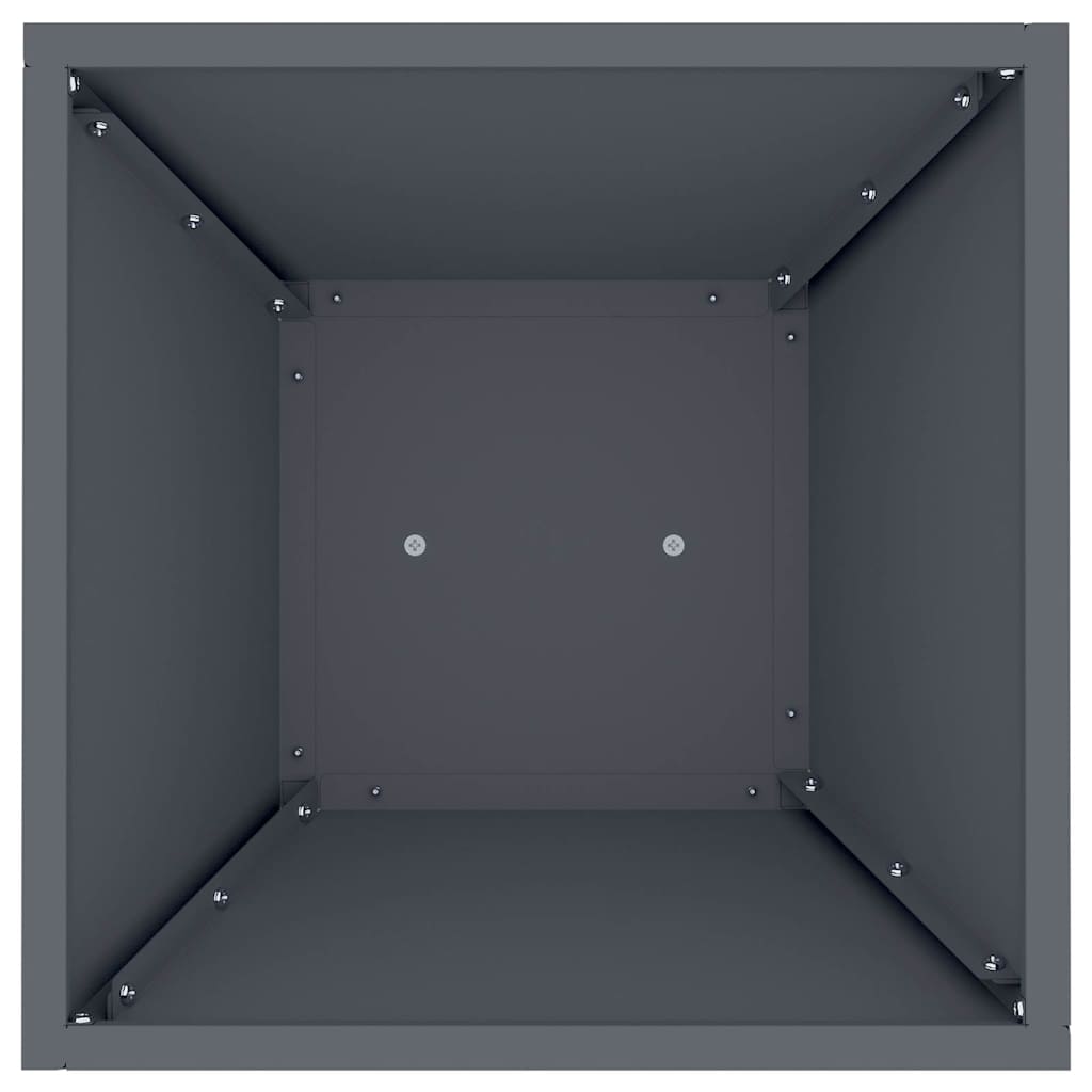 Pelarkrukor 2 pcs Antracit 35 x 35 x 73 cm