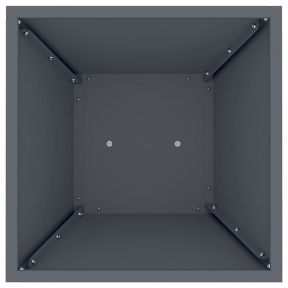 Pelarkrukor 2 pcs Antracit 35 x 35 x 73 cm