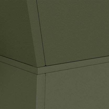 Pelarkrukor 2 pcs Olivgrön 35 x 35 x 73 cm