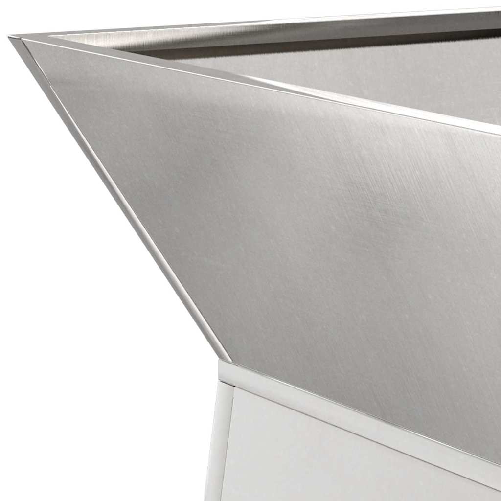 Pelarkrukor 2 pcs Silver 35 x 35 x 73 cm