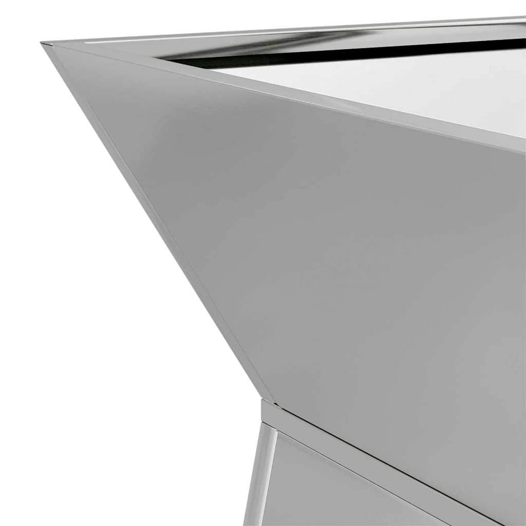 Pelarkrukor Silver 35 x 35 x 73 cm