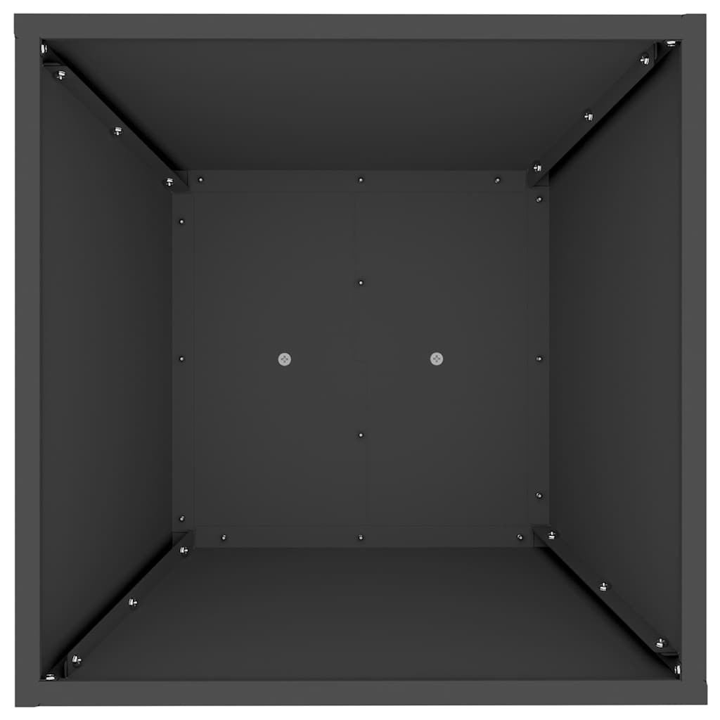 Pelarkrukor 2 pcs Svart 40 x 40 x 100 cm