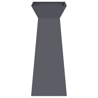 Pelarkrukor 2 pcs Antracit 40 x 40 x 100 cm