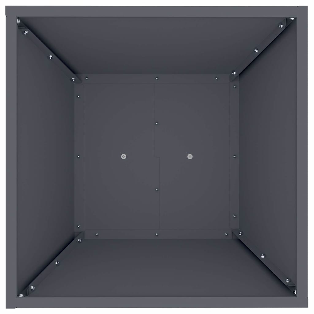 Pelarkrukor 2 pcs Antracit 40 x 40 x 100 cm