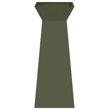 Pelarkrukor 2 pcs Olivgrön 40 x 40 x 100 cm