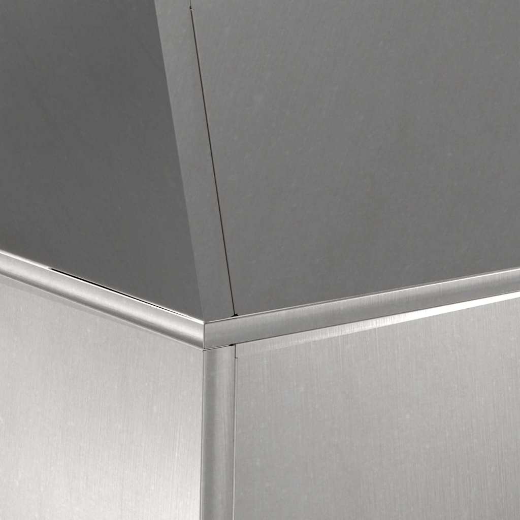 Pelarkrukor 2 pcs Silver 40 x 40 x 100 cm