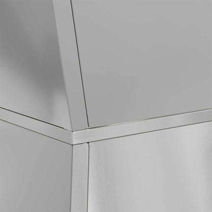 Pelarkrukor 2 pcs Silver 40 x 40 x 100 cm