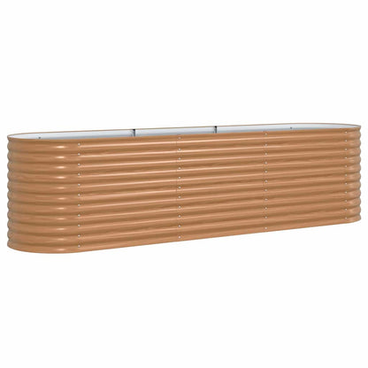 Höjd bädd Brun 320 x 80 x 81 cm Stål