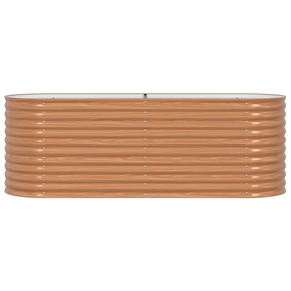 Höjd bädd Brun 240 x 80 x 81 cm Stål