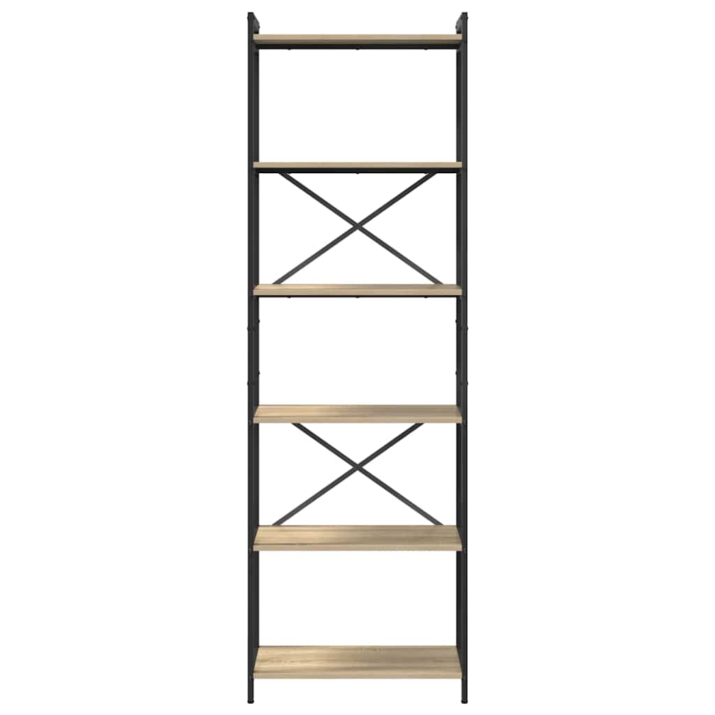 Hyllsystem Sonoma-ek 40 x 30 x 85 cm Konstruerat trä