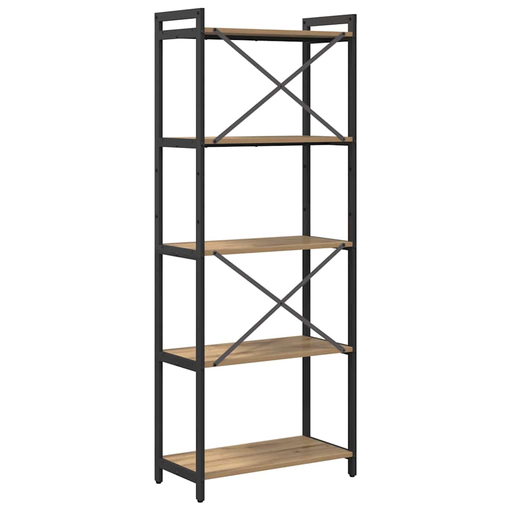 Hyllsystem Artisan Ek 60 x 30 x 155 cm Konstruerat trä