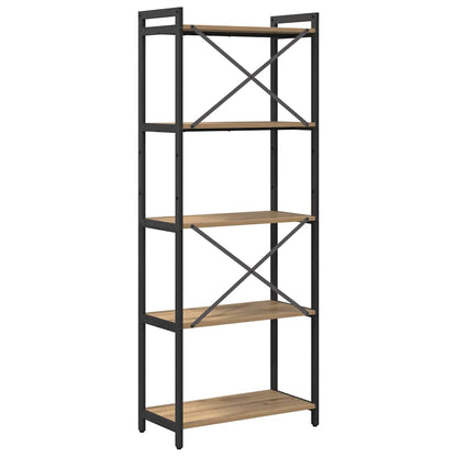 Hyllsystem Artisan Ek 60 x 30 x 155 cm Konstruerat trä