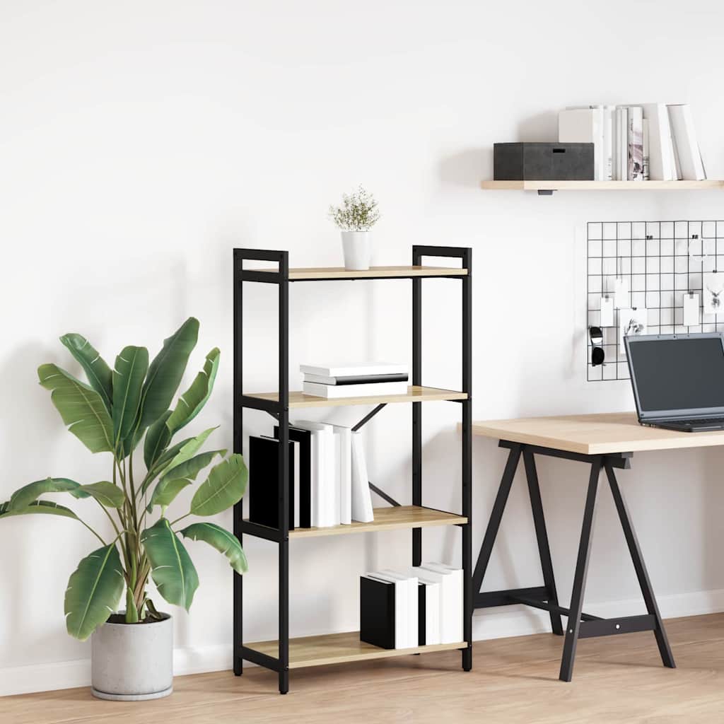 Hyllsystem Sonoma-ek 40 x 30 x 85 cm Konstruerat trä