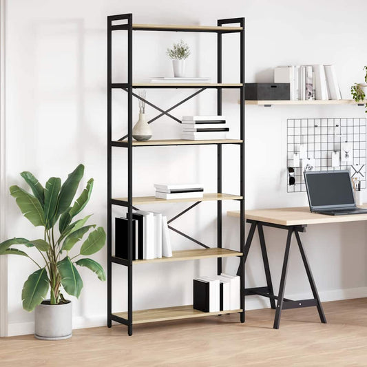 Hyllsystem Sonoma-ek 40 x 30 x 85 cm Konstruerat trä