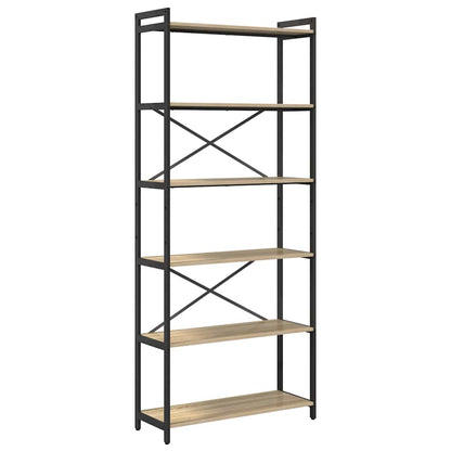 Hyllsystem Sonoma-ek 40 x 30 x 85 cm Konstruerat trä