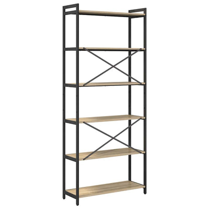 Hyllsystem Sonoma-ek 40 x 30 x 85 cm Konstruerat trä