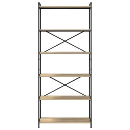 Hyllsystem Sonoma-ek 40 x 30 x 85 cm Konstruerat trä