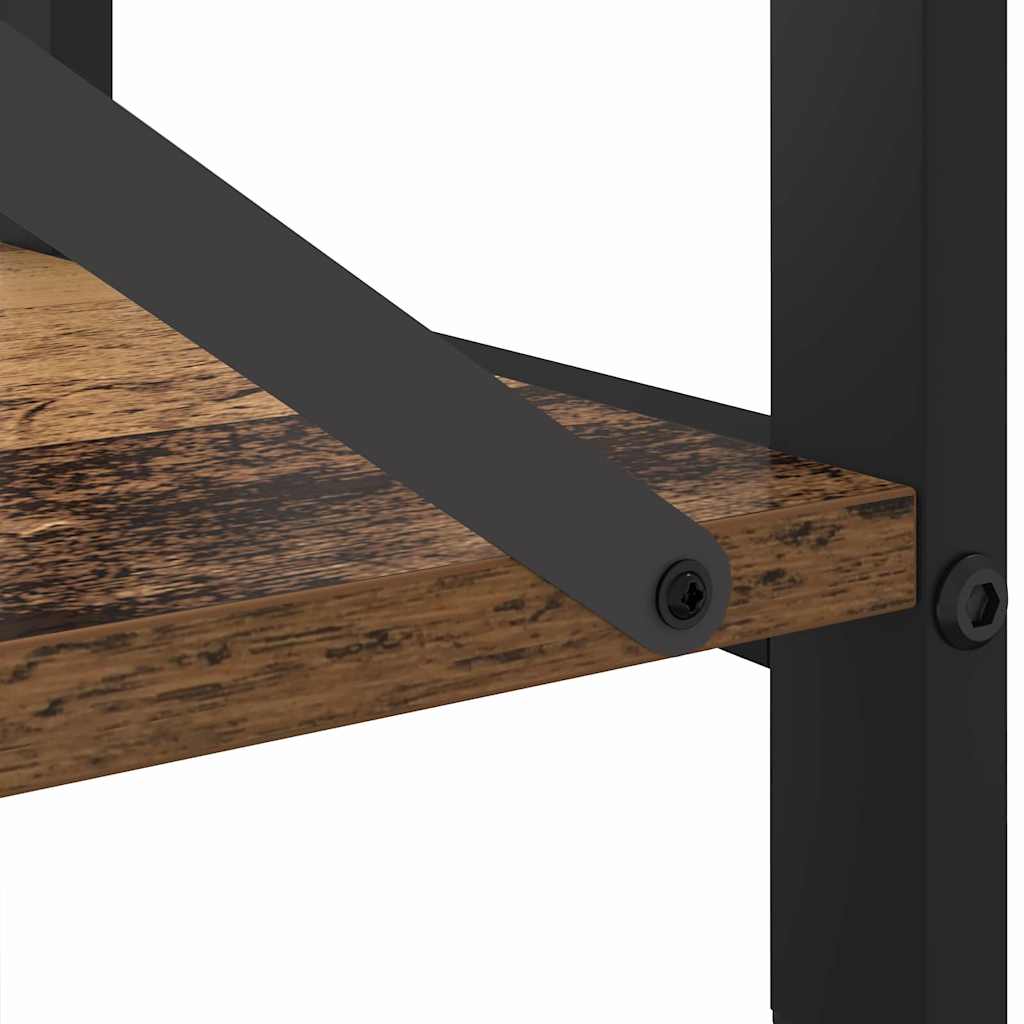 Hyllsystem Gammalt trä 80 x 30 x 85 cm Konstruerat trä