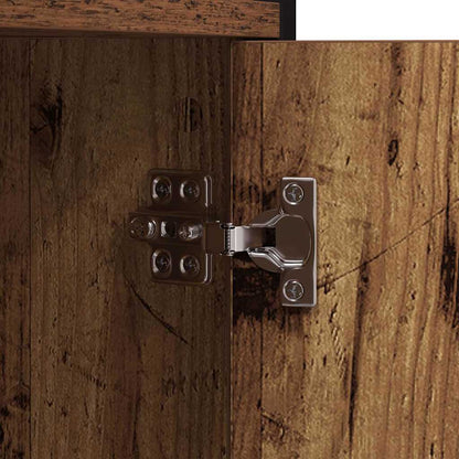 Hyllsystem Gammalt trä 80 x 30 x 155,5 cm Konstruerat trä