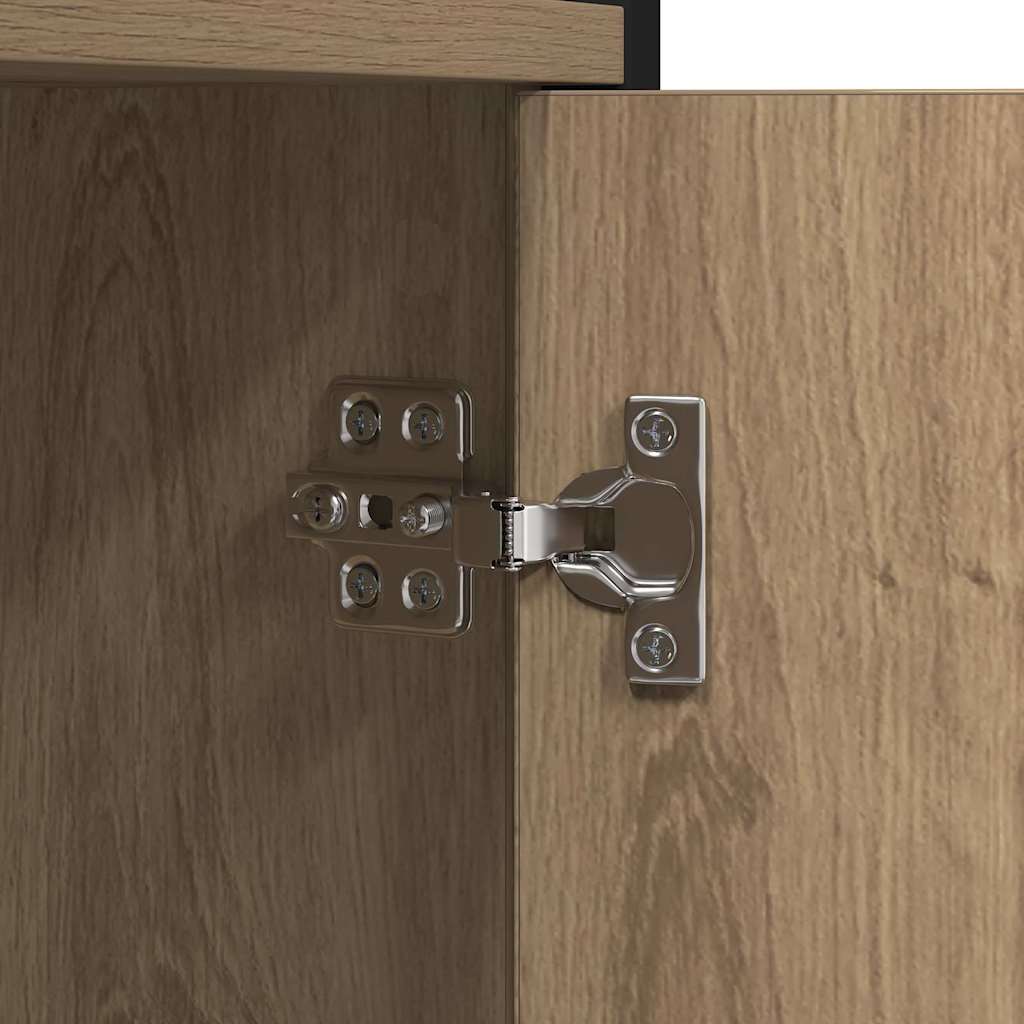 Hyllsystem Artisan Ek 80 x 30 x 155,5 cm Konstruerat trä