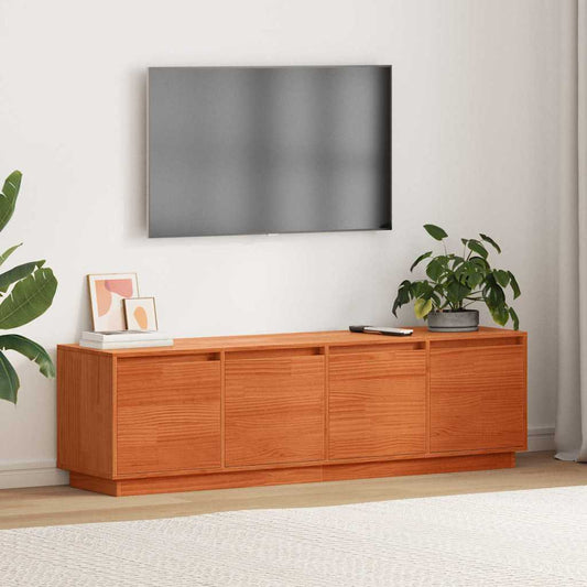 TV-skåp Brun 156 x 37 x 45 cm Konstruerat trä