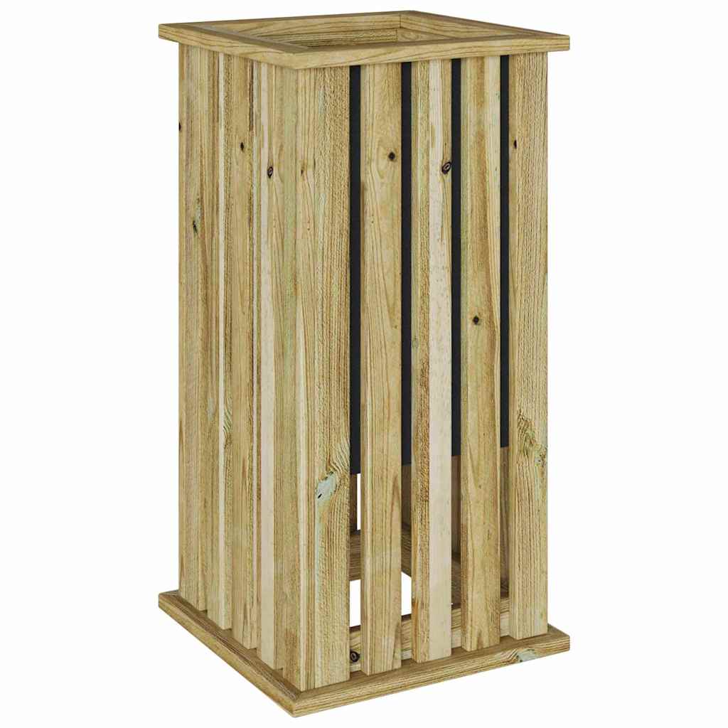 Plantlådor Brun 33 x 33 x 65 cm Impregnerat furuträ
