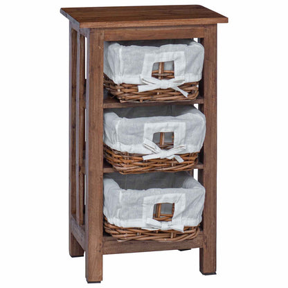 Sidobord Brun Massivt mahognyträ