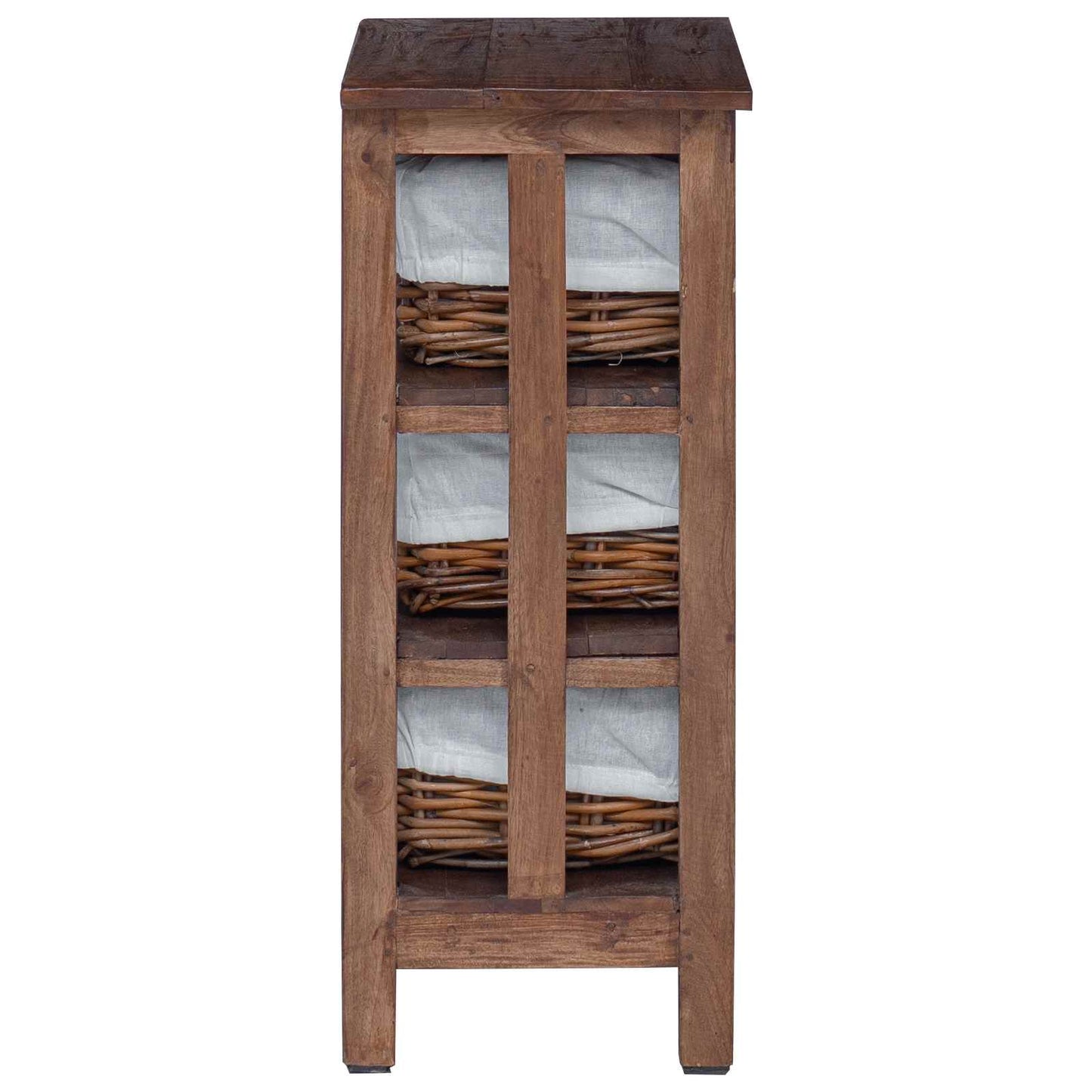 Sidobord Brun Massivt mahognyträ