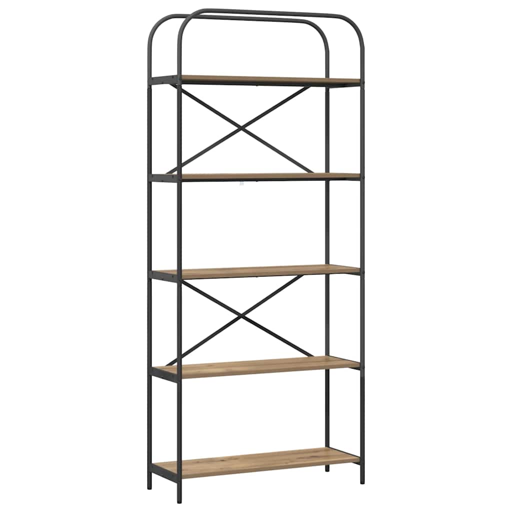 Hyllsystem artisan ek 80 x 30 x 183 cm Konstruerat trä